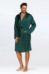 Pánsky saténový župan Lukas green - DKaren XL