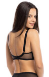 Polovystužená dámska podprsenka semi soft BS 1124 Hera čierna - Gaia 65F