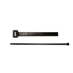 CellPack 146422, KS 3.5/280/schwarz, sťahovacie pásky, 3.5 mm, 280 mm, čierna, s plastovými kliešťami, odolné voči UV žiareniu, 100 ks; 146422