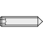 TOOLCRAFT 839846 nastavovacia skrutka M2.5 5 mm ocel 20 ks; 839846