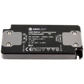 Deko Light FLAT, CC, UT LED driver konštantný prúd 6 W 0.35 A 2 - 18 V/DC; 872628