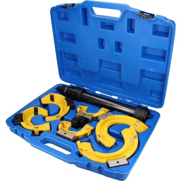 Sada pružinových kompresorov, 15 kusov, s ochrannými plastovými vložkami Brilliant Tools BT651200; BT651200