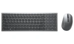 DELL KM7120W HU šedá / Set bezdrôtovej klávesnice a myši / HU / 2.4GHz / Bluetooth / USB (580-AIWH)