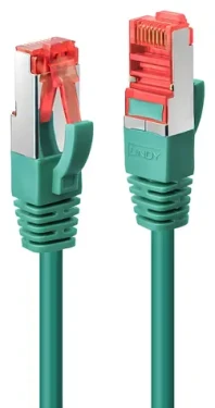 Lindy Cat6 S/FTP zelená / Patch kábel / RJ-45 / 1,5 m / 250 MHz (47748)