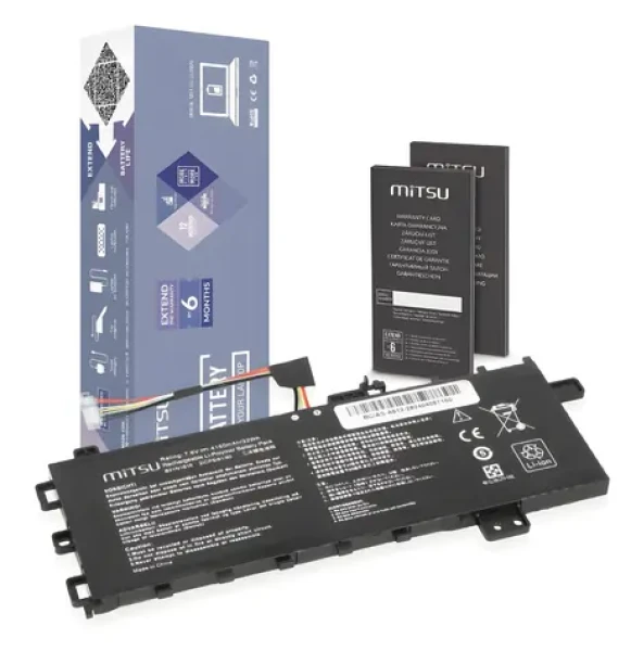Batéria B21N1818 pre Asus VivoBook 15 A512, R512, X512 / Batéria pre notebook / 7,6 V / 4150 mAh / 32 Wh (BC/AS-A512-2)