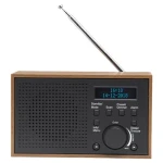 Denver DAB-46 šedá / stolné rádio / DAB+ / FM / sieťový adaptér alebo 4x AA batérie (111111000390)