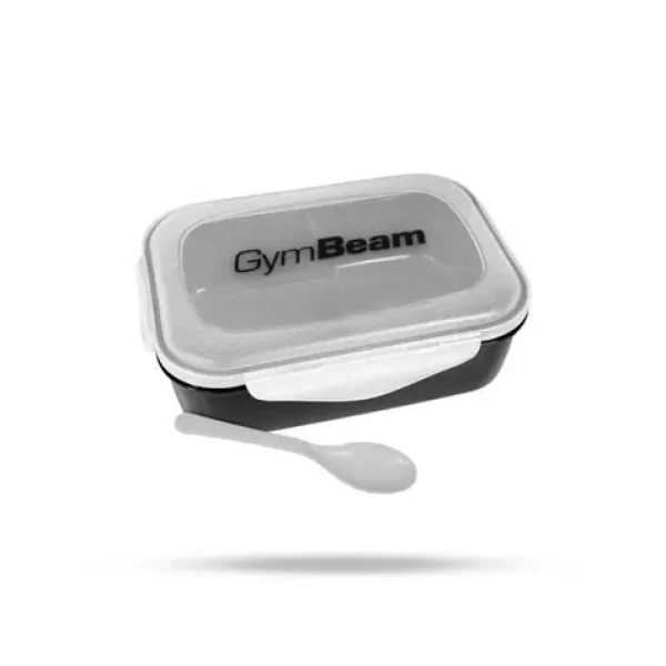 Dóza na jedlo Fit Prep Black - GymBeam (čierna) (74323-1-single_variant)