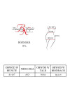 Bodystocking Esmeralda - BEAUTY NIGHT FASHION černá S/L