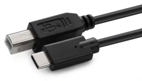 MicroConnect USB-C - USB 2.0 B 3 m čierna / Kábel / 480 Mbit/s (USB3.1C2B3)
