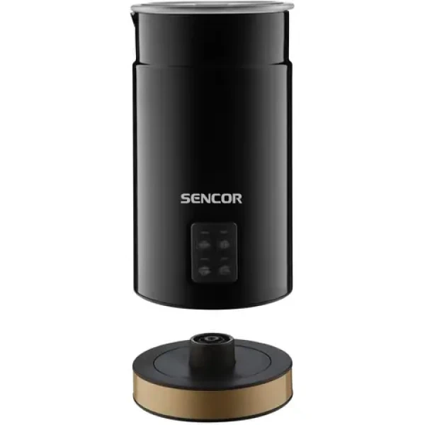 Sencor SMF 2031BK čierna / Napeňovač mlieka / 500W / 300ml (8590669350575)
