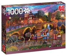 JUMBO Puzzle Vodné kanály v Amsterdame