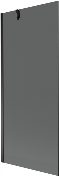MEXEN/S - Next vaňová zástena FIX 80 x 150, grafit, čierna 895-080-000-00-40-70