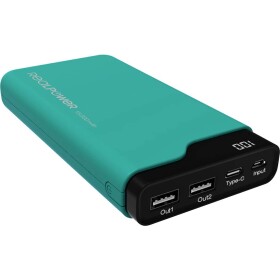 RealPower PB-15000C powerbanka 15000 mAh zelená