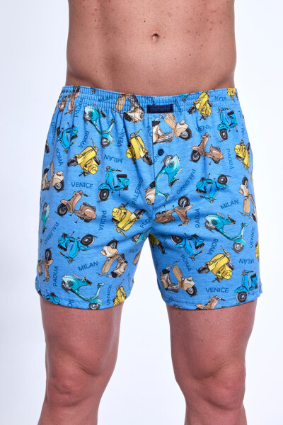 BOXERKY CLASSIC W/25 Modrá XXL