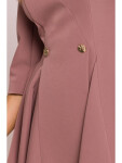 M848 Priliehavé mini šaty - mocca EU XL