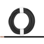 Donau Elektronik 218-11 opletenie / lanko 2 x 0.14 mm² čierna 5 m; 218-11