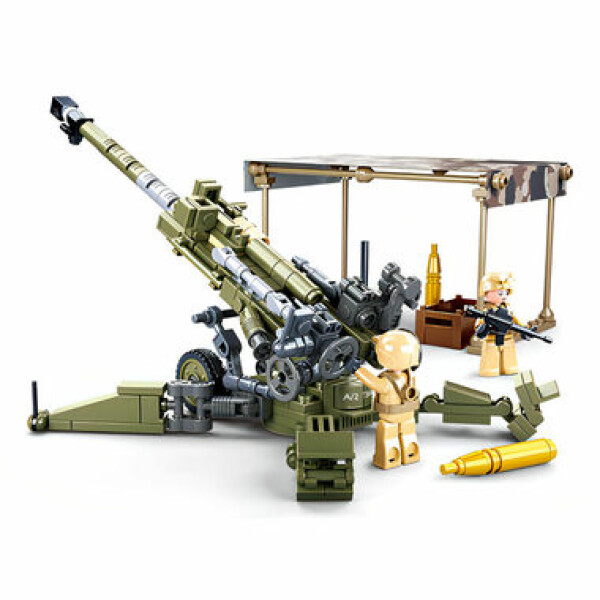 Sluban Model Bricks M38-B0890 Kanon M777 Howitzer