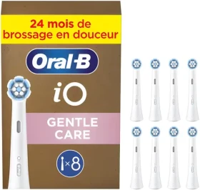 Oral-B iO Gentle Cleaning biela / Náhradná hlavica / 8 ks (8700216774130)