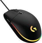 Logitech G102 Lightsync čierna / drôtová herná myš / 8000 DPI / 6 tlačidiel / RGB Lightsync (5099206089235)