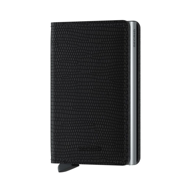 Kožená mini peňaženka Secrid Slimwallet Rango Black