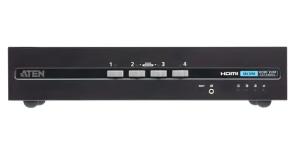 Aten 4- Port USB 4K HDMI Secure / KVM switch / 4K UHD / Dual Display / 8x HDMI / USB (CS1144H4-AT-G)