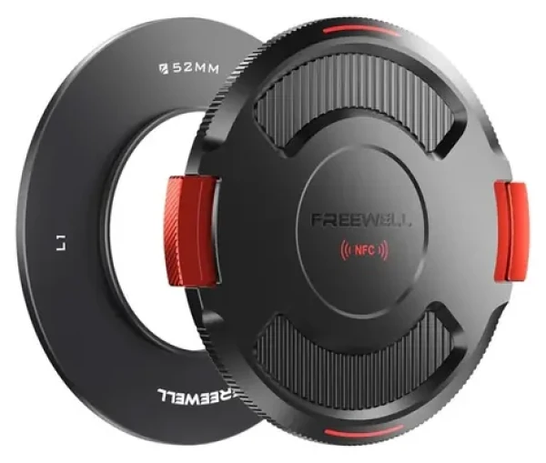 Freewell Real Locking 52 mm / Základný krúžok / s krytkou NFC / hliník (FW-L1-BL52)