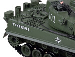 Mamido Veľký diaľkovo ovládaný tank na diaľkové ovládanie German Tiger 45 cm strieľa RC0252ZI