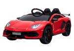 Mamido Detské elektrické autíčko Lamborghini Aventador červené