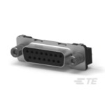TE Connectivity TE AMP AMPLIMITE Straight Posted Metal Shell 3-338314-2 1 ks Tray; 3-338314-2