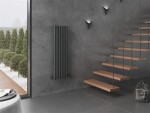 MEXEN - Oregon vykurovací rebrík/radiátor 1200 x 360 mm, 417 W, antracit W202-1200-350-00-66
