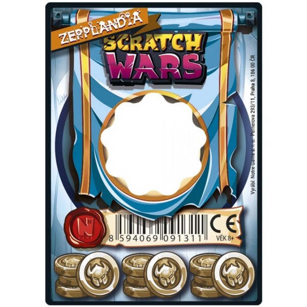 Scratch Wars Karta zbrane Zepplandia