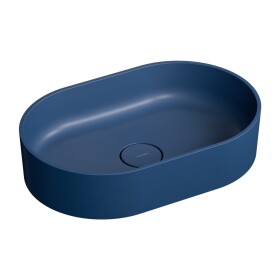 OMNIRES - OVO M+ umývadlo na dosku, 55 x 36 cm midnight blue /MB/ (OVOUNMB) 2. akosť