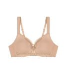 Podprsenka s kosticami - tvarovací komfort z čipky a bavlny Triumph NEUTRAL BEIGE 105A