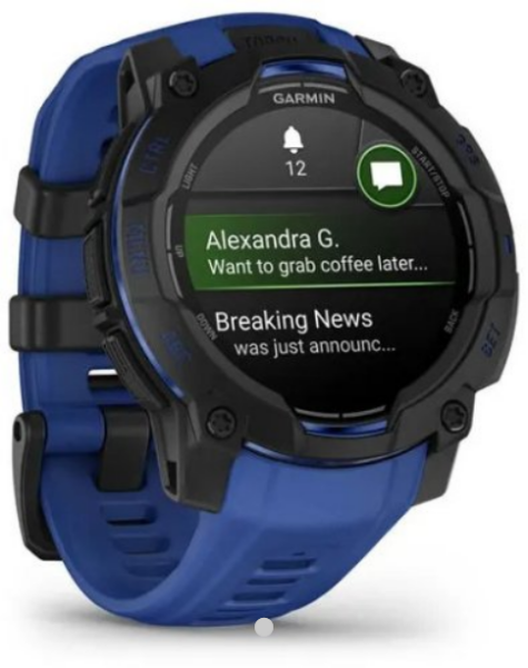 Garmin Instinct 3 AMOLED 45mm black/ blue