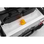 Mamido Mamido Elektrické autíčko OFF ROAD EXTREME 4x4 biele 24V | 200W | 50 kg | EVA | LED | 2,4 Ghz | ECO koža