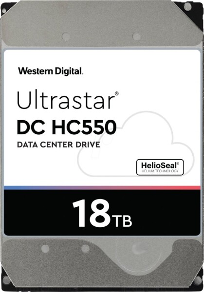 WD Ultrastar DC HC550 18TB 3.5'' SATA III (6 Gb/s) (0F38459)