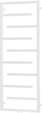 MEXEN - Orlando vykurovací rebrík/radiátor 1380 x 600 mm, 499 W, biela W207-1380-600-00-20