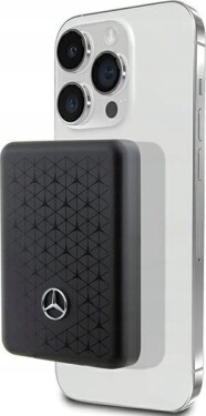 Mercedes Mercedes Powerbank MEPB5KMESTK 15W 5000mAh Čierny/black MagSafe