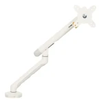 BakkerElkhuizen BE Flexible Single biela / Stolné rameno pre monitor / VESA 75x75-100x100mm / nosnosť 10 kg (BNEBFSW)