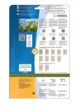 Herma Silphie etikety 210x148mm hnedá / Etikety / A4 / permanentná / 40 ks / 20 listov (10757)