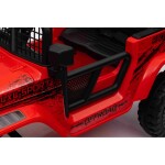 Mamido Mamido Elektrické autíčko OFF ROAD EXTREME 4x4 červené 24V | 200W | 50 kg | EVA | LED | 2,4 Ghz | ECO koža