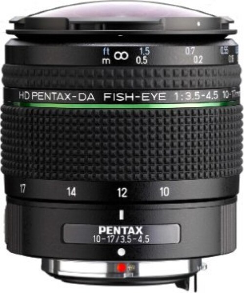 Pentax HD Pentax DA 10-17mm f/3.5-4.5 ED lens