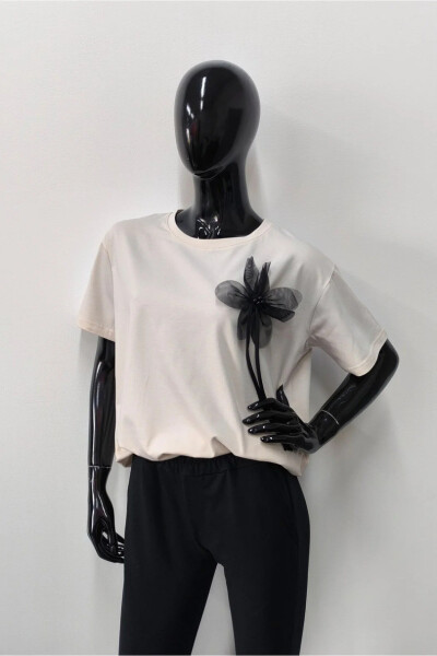 SELA BLOUSE světle béžová L/XL