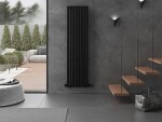 MEXEN - Oregon vykurovací rebrík/radiátor 1800 x 490 mm, 805 W, čierny W202-1800-490-00-70