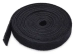 StarTech 228M čierna / Sťahovacia páska / Hook Loop / 22,8 m / šírka 12,7 mm (HKLP7505B)