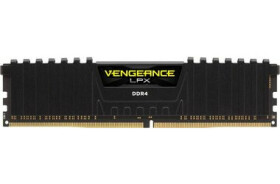 Corsair Vengeance LPX Black 32GB (1x32GB) 2666 MHz / DDR4 / PC4-21300 / CL16-18-18-35 / 1.2V / XMP2.0 / s chladičom (CMK32GX4M1A2666C16)