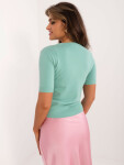 Dámska blúzka PM BZ N30001.28 Mint green - FPrice S/M mintová-zelená