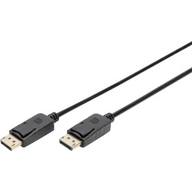 Digitus DisplayPort prepojovací kábel Konektor DisplayPort, Konektor DisplayPort 2.00 m čierna AK-340103-020-S Kábel DisplayPort; AK-340103-020-S