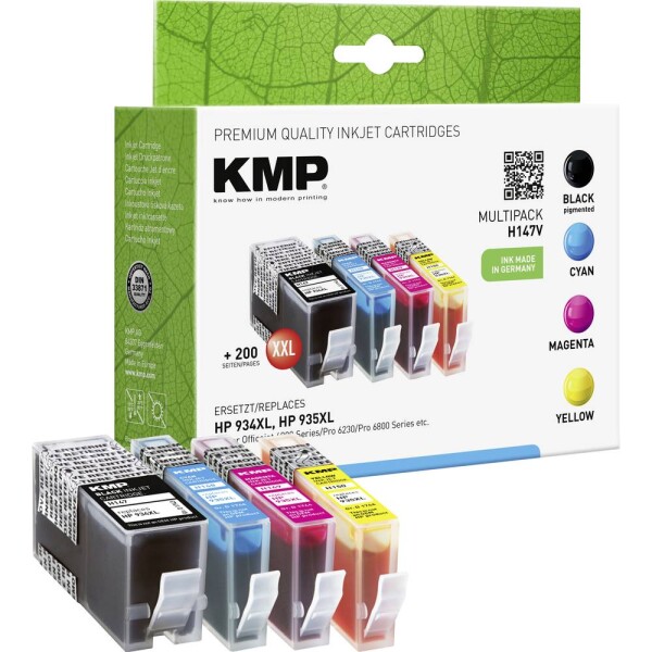 KMP Patrone HP Multipack 934/935XL Multipack Füllanz. H147V comp - 1743,0050