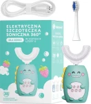 Simed U-shape S838 zelená / Elektrická zubná kefka (S838)